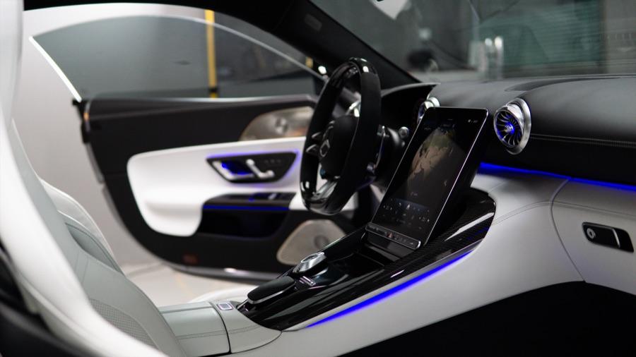 Interior detailing at Detailing Dynamics Dubai