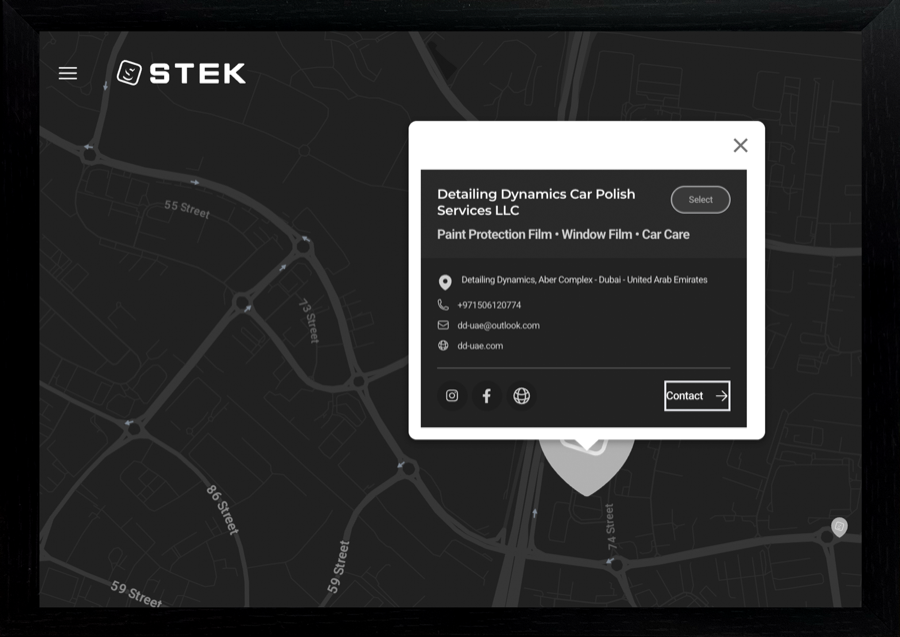 STEK Dynoshield Authorised Installer Certificate